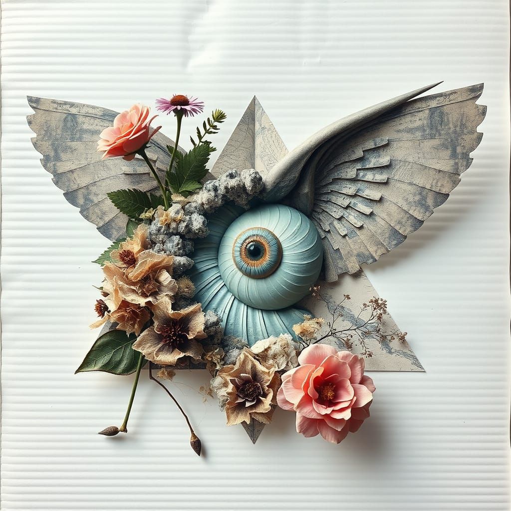 Surrealist Masterpiece in Hyper-Realistic Style