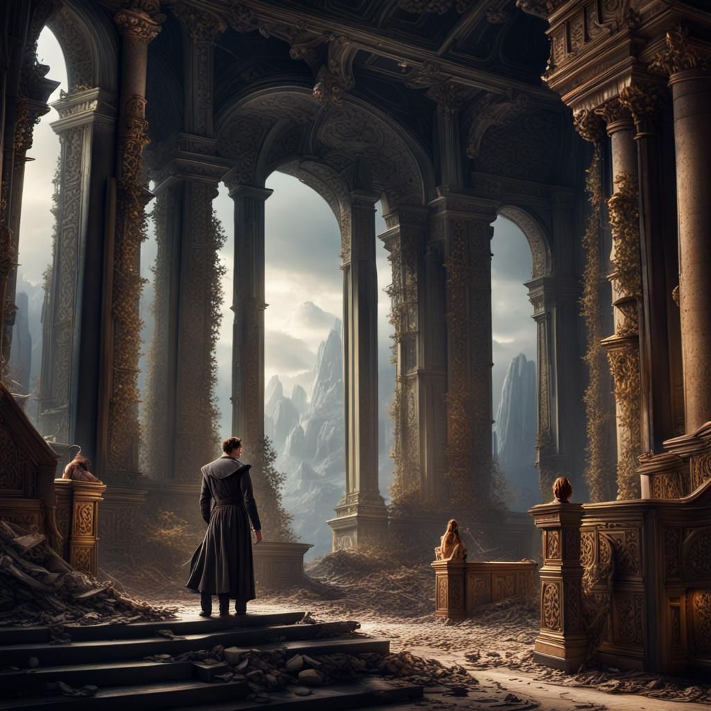 Epic Last Day of Freedom: Digital Matte Painting