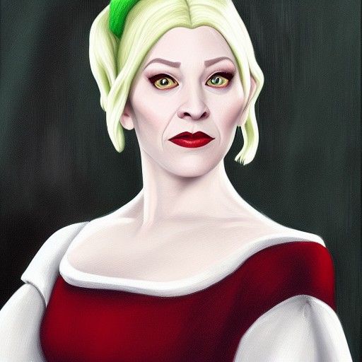 Narcissa Malfoy as Fiona: An Oil Painting