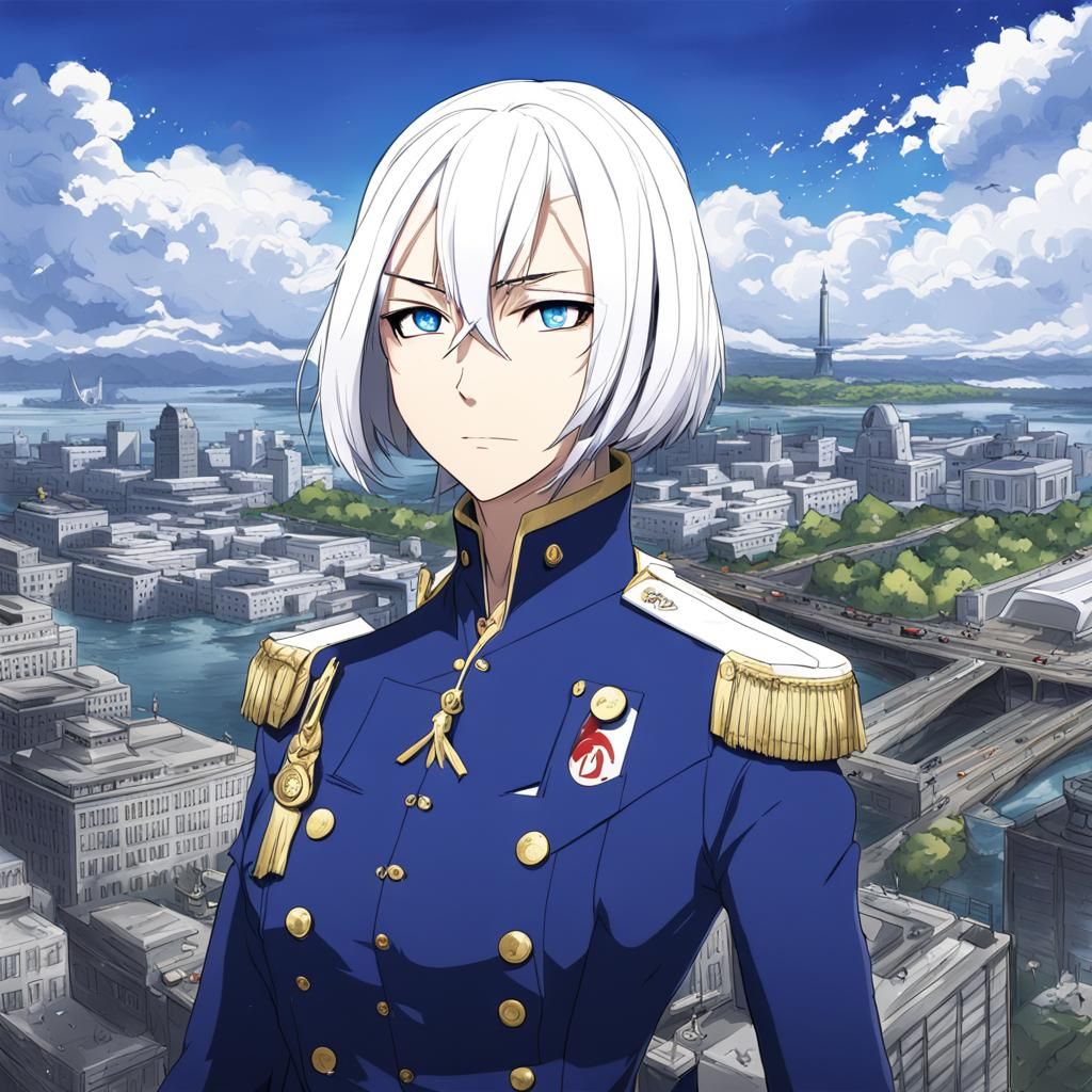 Washington State Personified: An Anime Key Visual