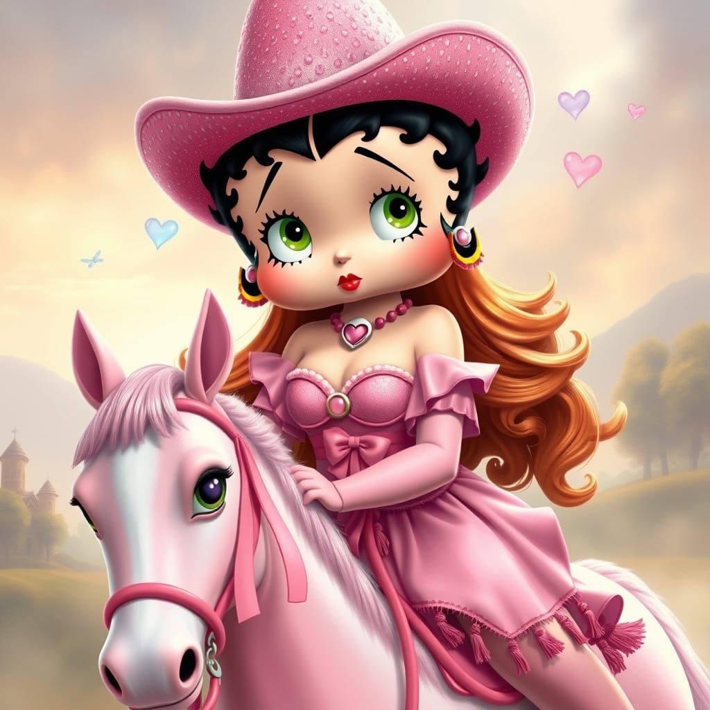 Pink Pony Club in Whimsical Style