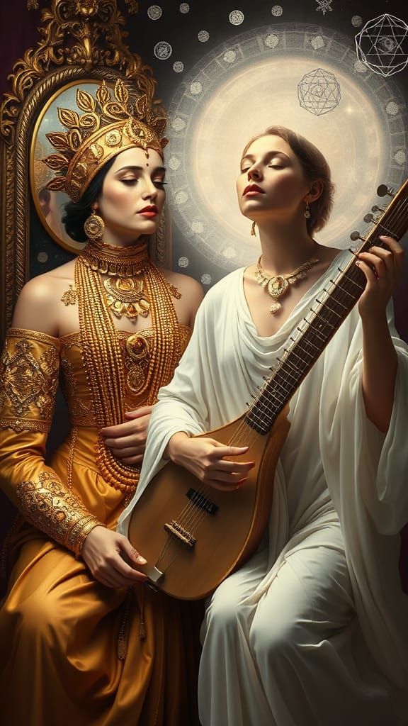 Contrasting Women: Gold and Light in Renaissance Style