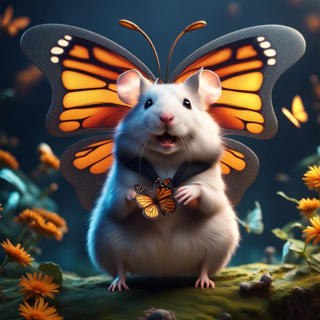 Hamster butterfly