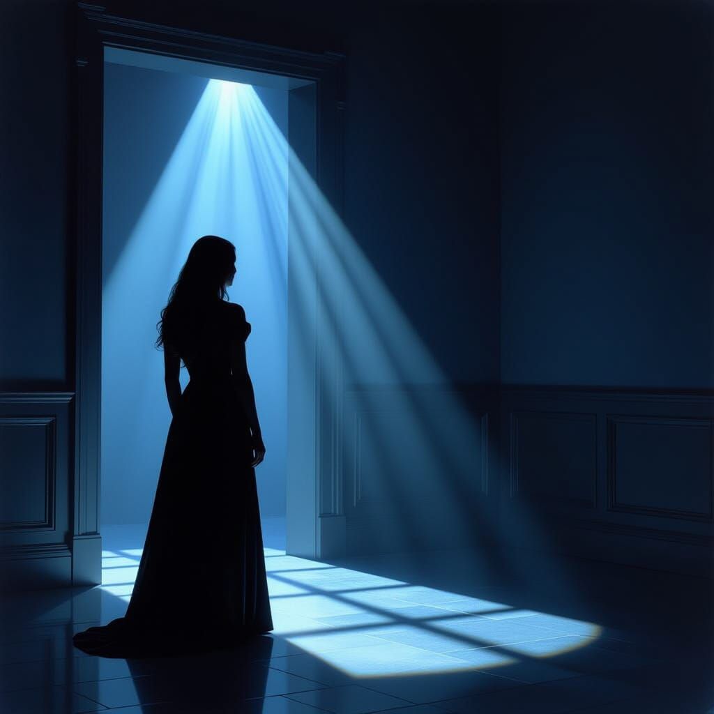 Shadows Highlighting Anticipation