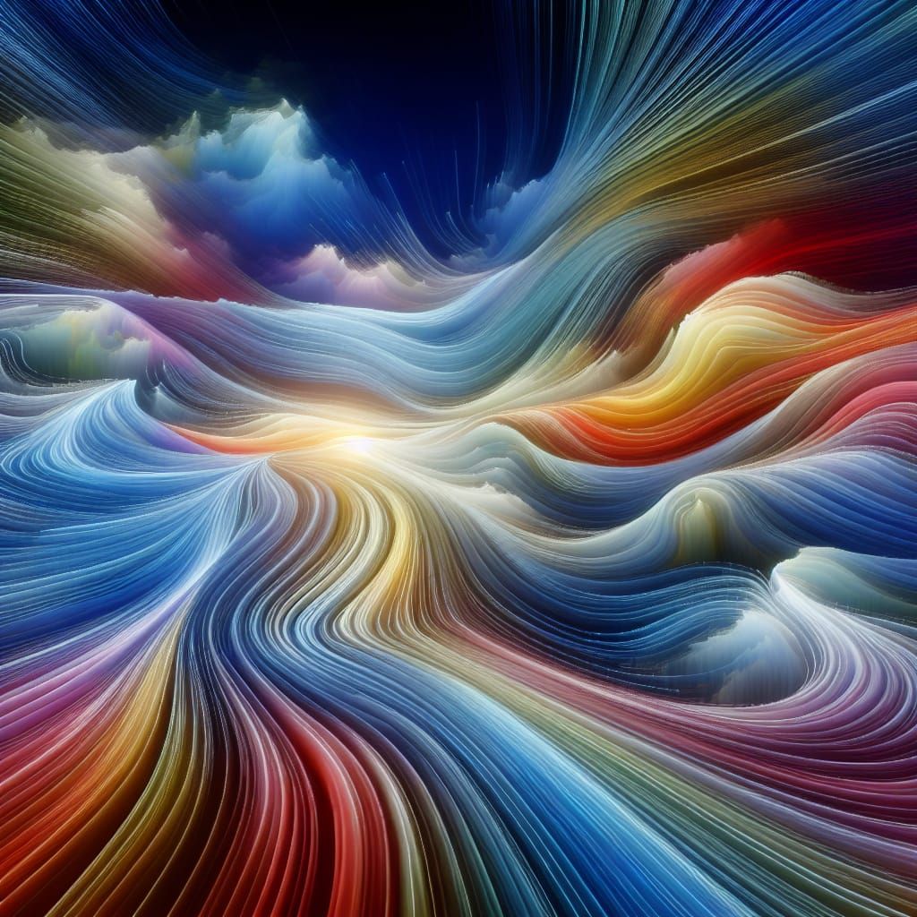 Abstract Waves: Unlimited Boundaries and Potential