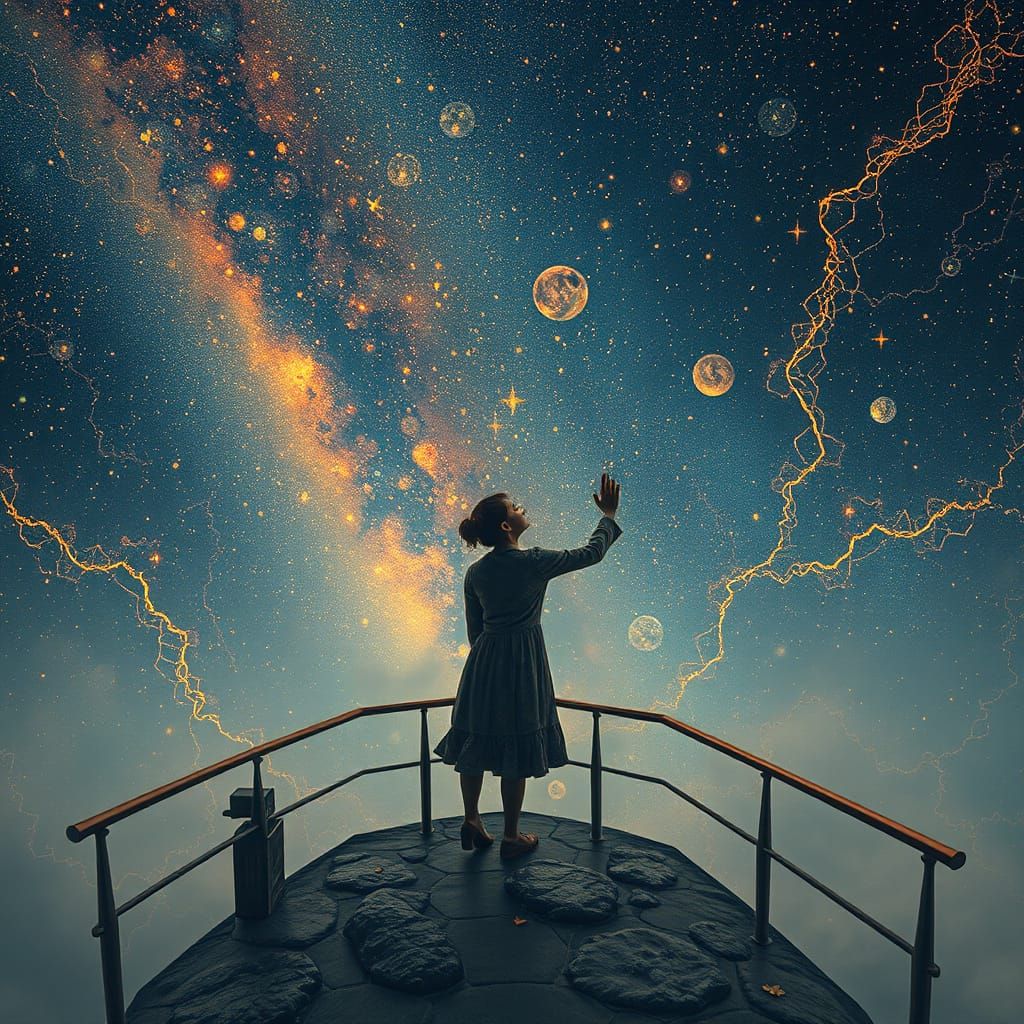 A Soul's Quest for Clarity in the Cosmic Expanse