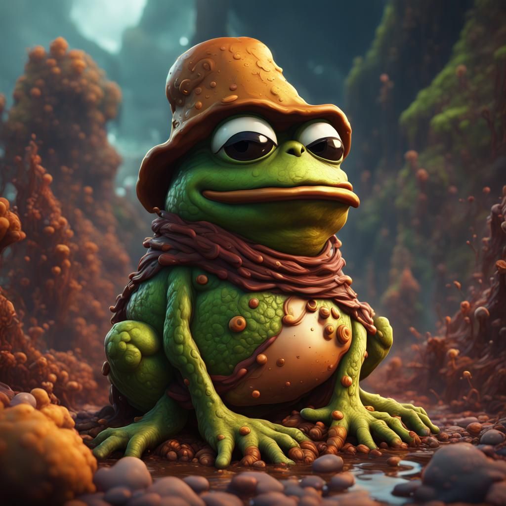 Fantastical Matte Painting in Deep Color