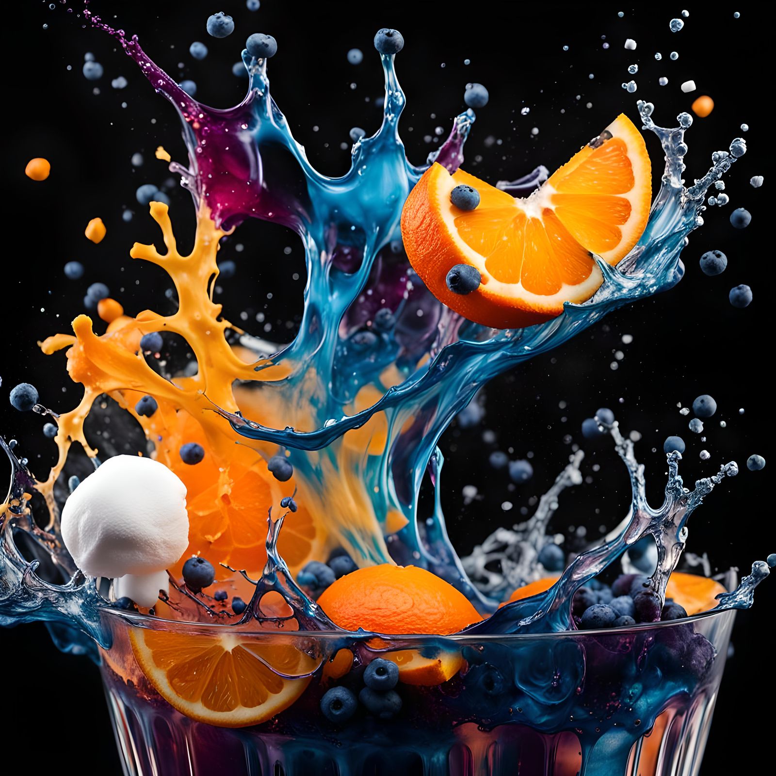 Oops Splash Of Blue Tang Tonic.