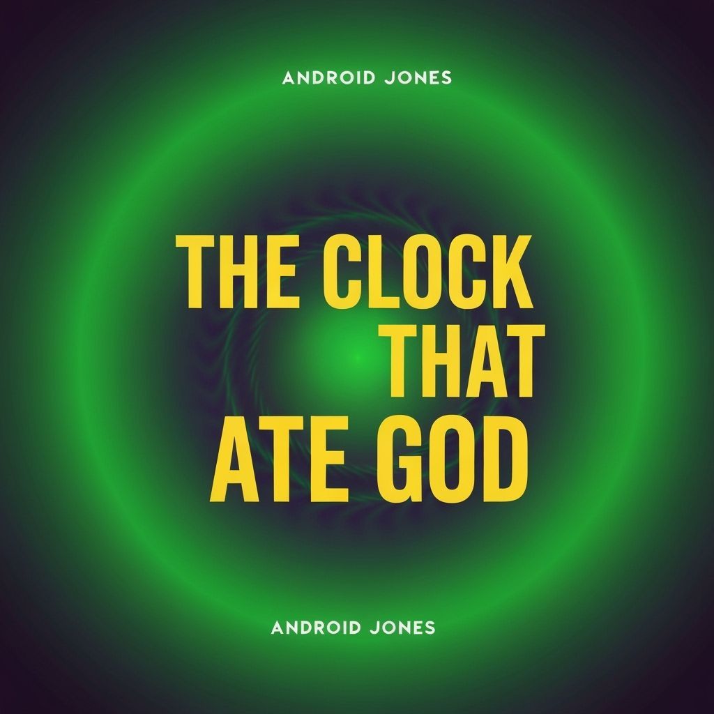 The Clock That Ate God Surreal Book Cover