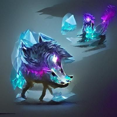 Futuristic Crystal Warthog Concept Art