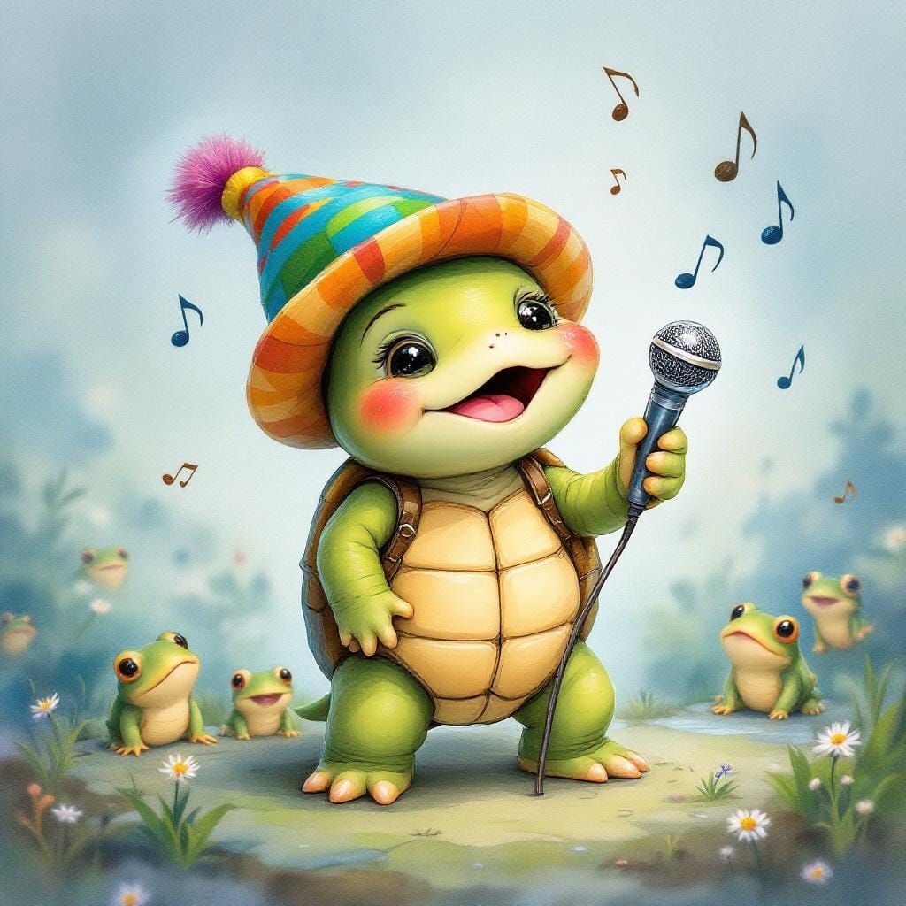 Singing Turtle Concert in Enchanted Forest