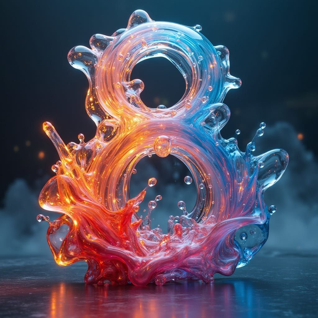 A mesmerizing art piece