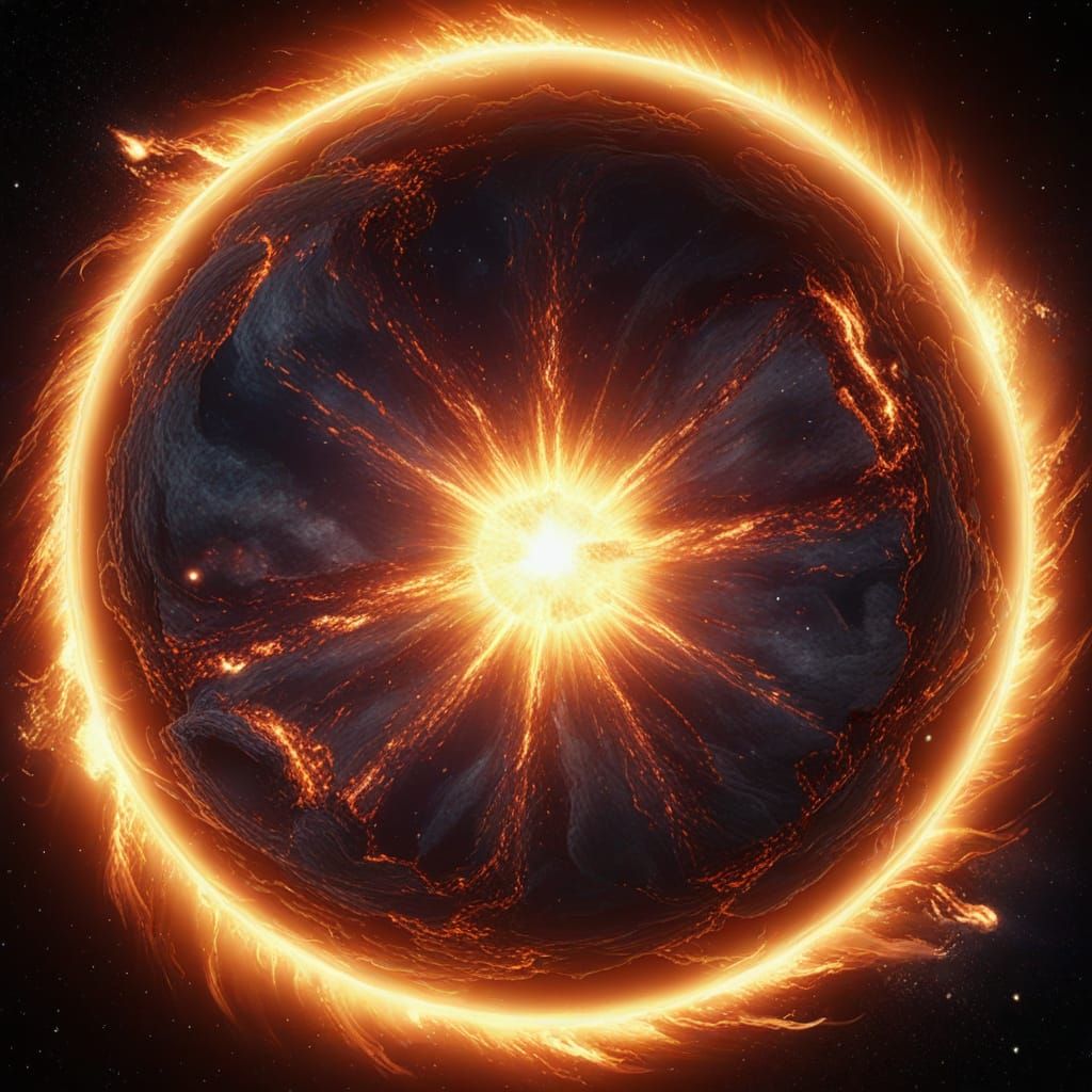 Betelgeuse Supernova: Explosive Cosmic Energy in Space