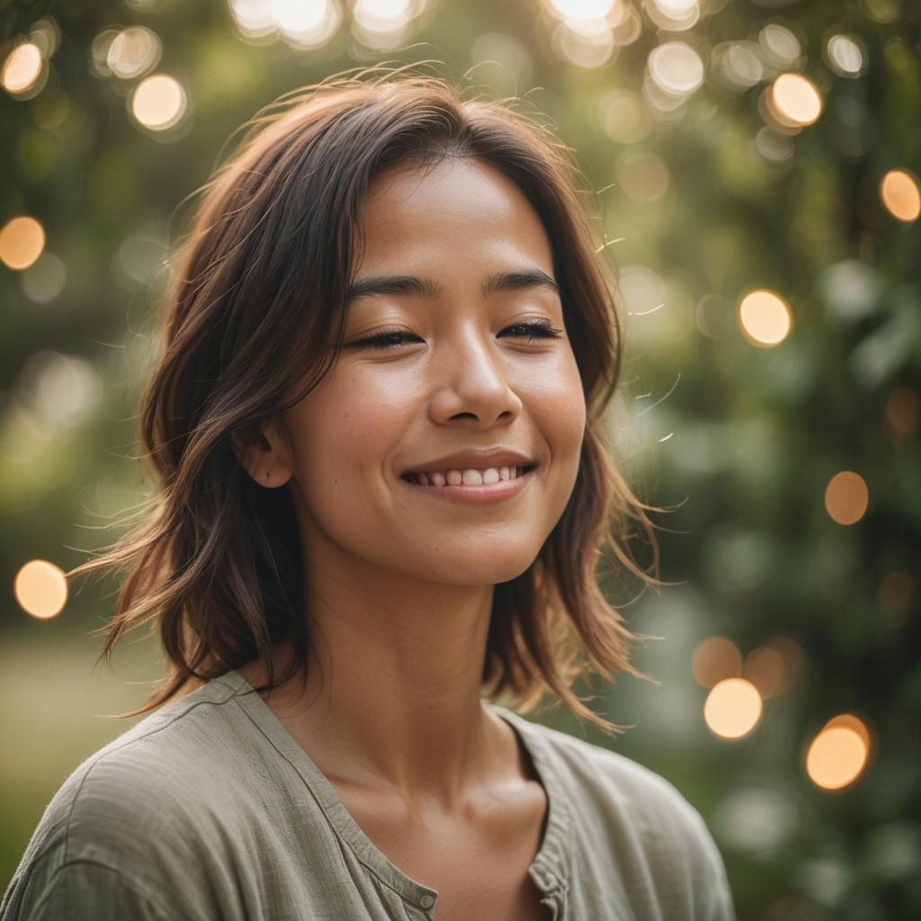 Serene Portrait Photography with Soft Natural Light