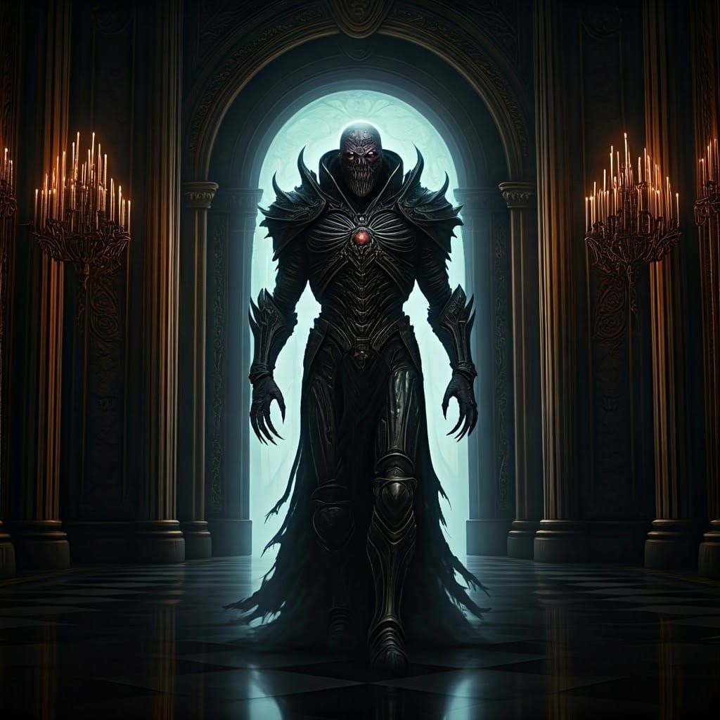 Cosmic Deity Ultimar Steps into Opulent Throne Room