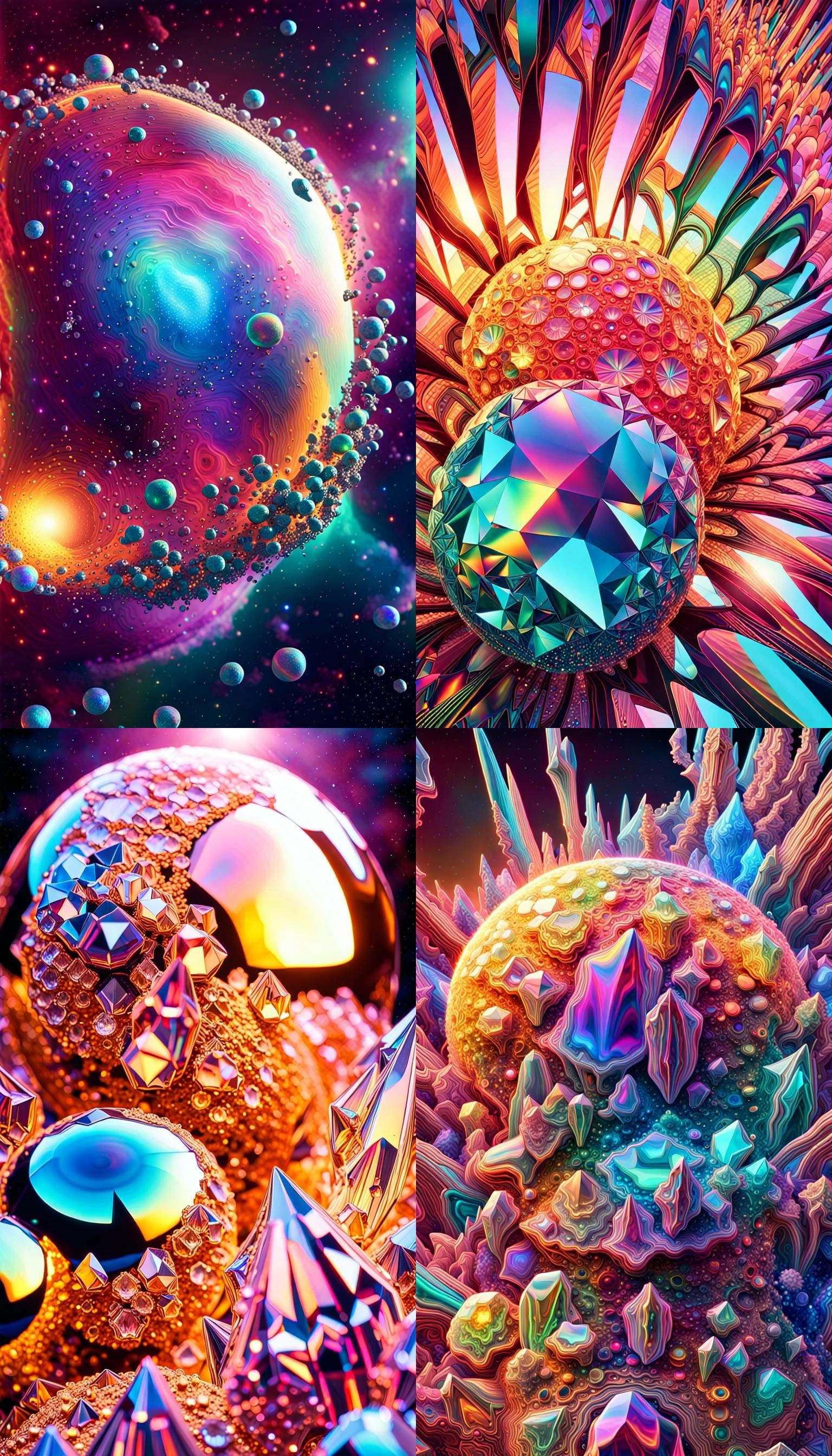 Extrapolate and Illustrate A Planetary Body Seen From Orbit,With the Sunlight Illuminating The Entire Planet   Made of B...