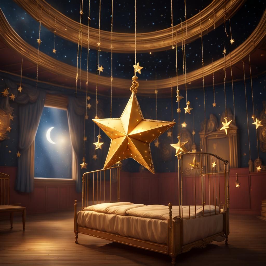 Golden Star in Theater: Nursery Rhyme Concept Art