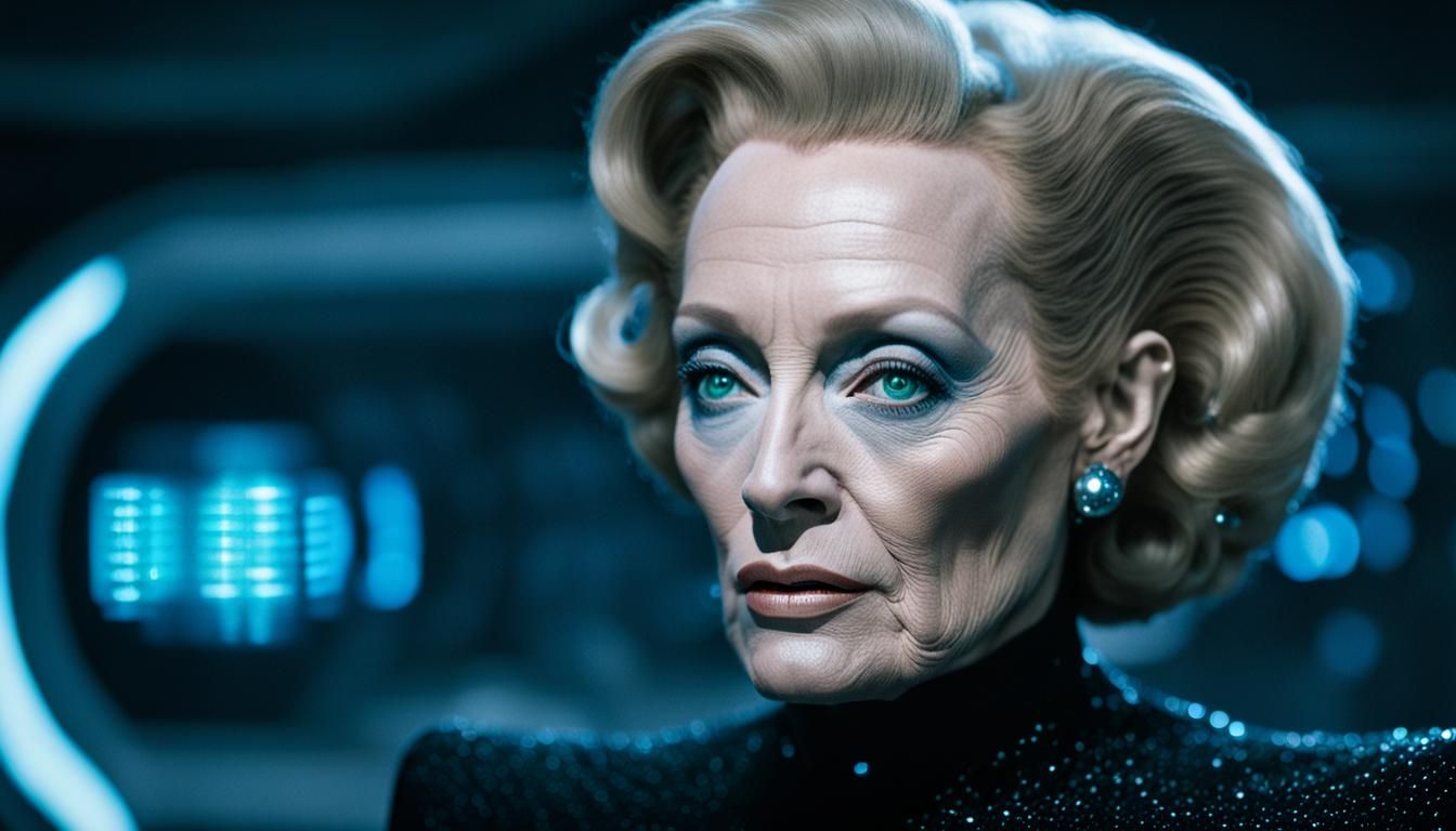Marlene Dietrich as Borg Seven of Nine