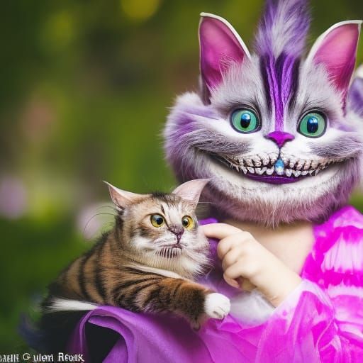 Cheshire Cat Portrait: Getting Scritchies in Sharp Focus