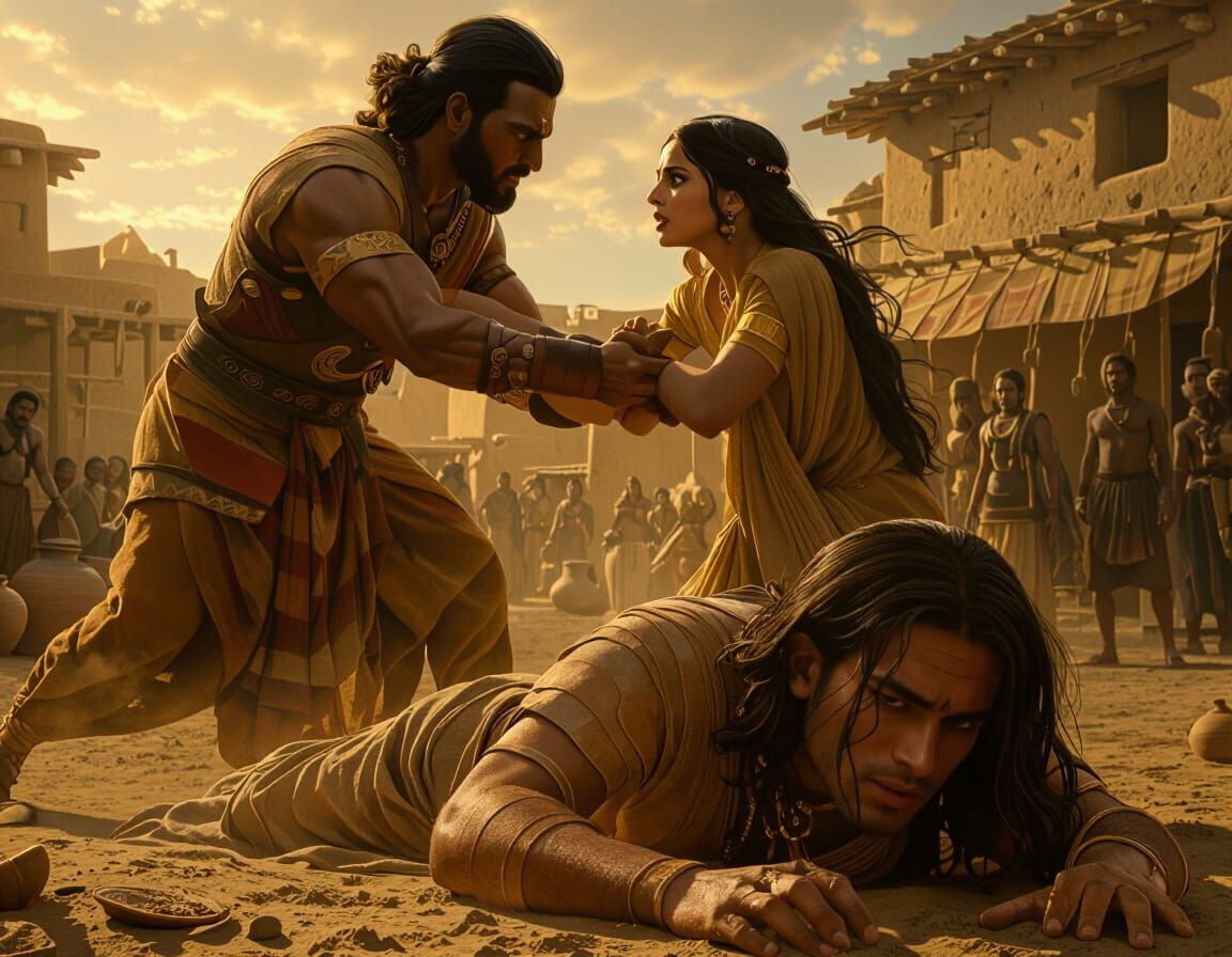 Harappan Prince Fails to Save Princess: Cinematic Abduction