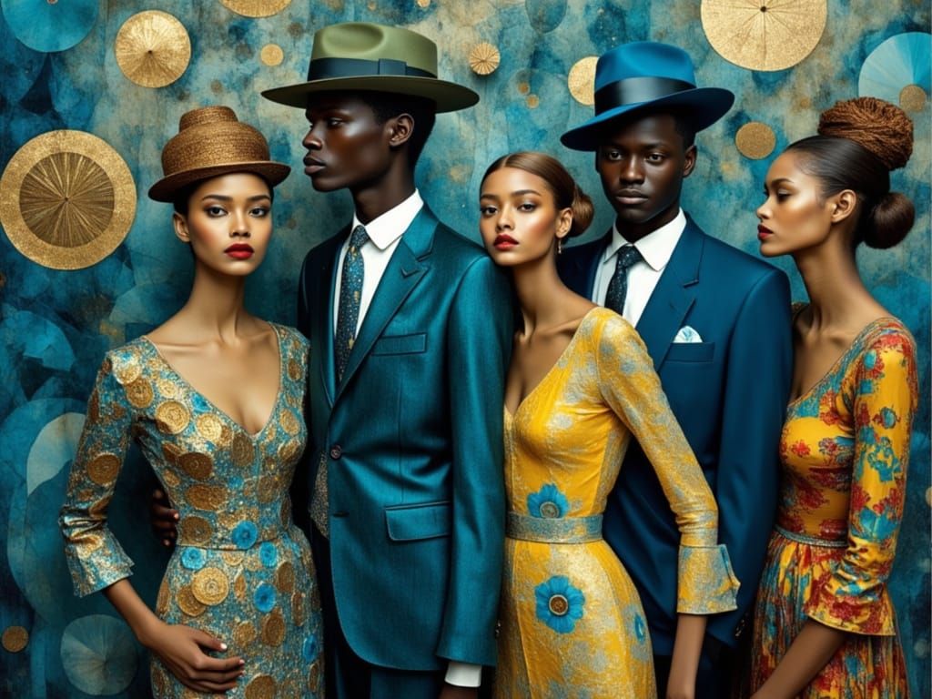 Superfine Dandy Models in Abstract Geometric Setting