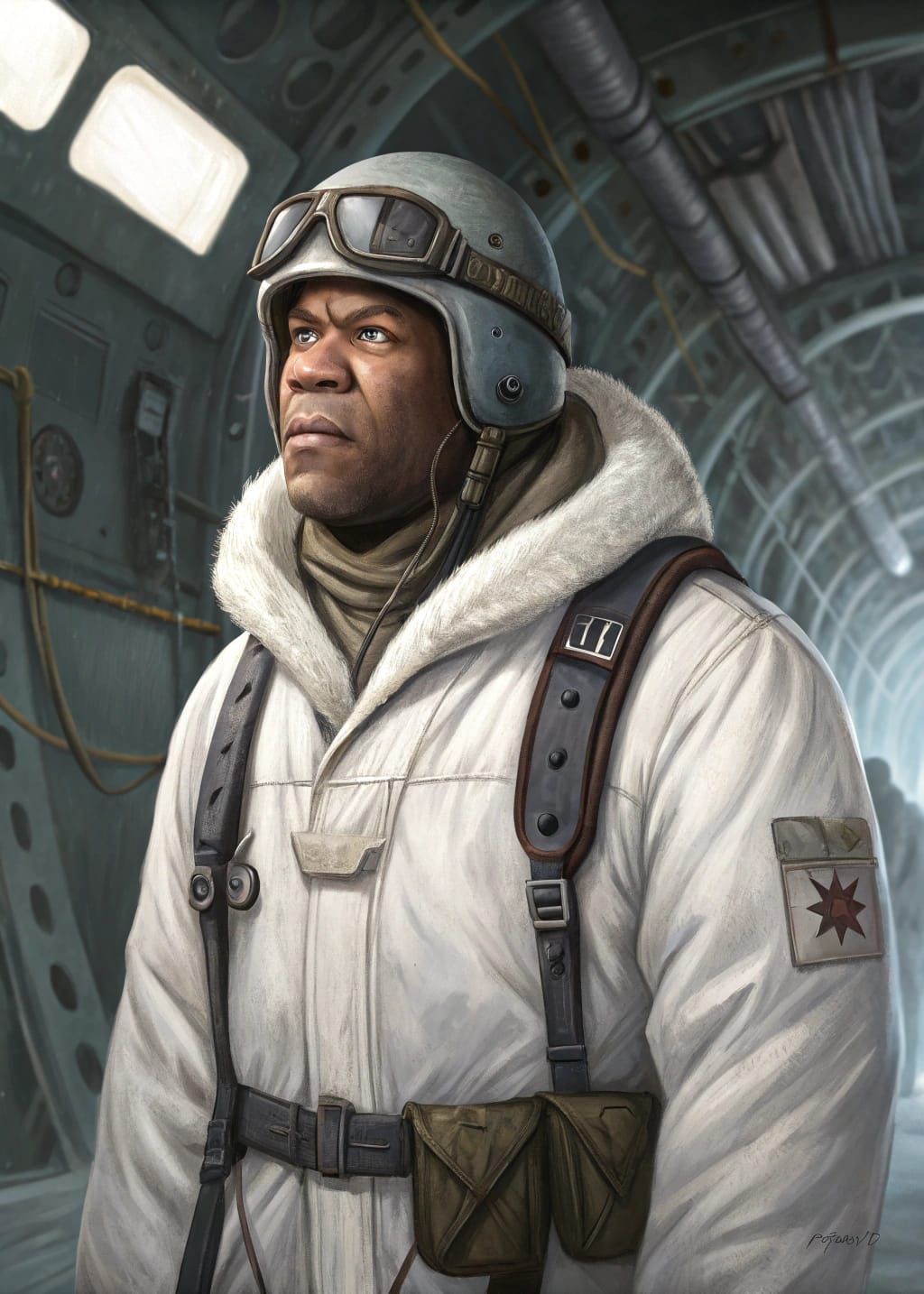 Colonel Teal'c Prepares for a Hazardous Skydive