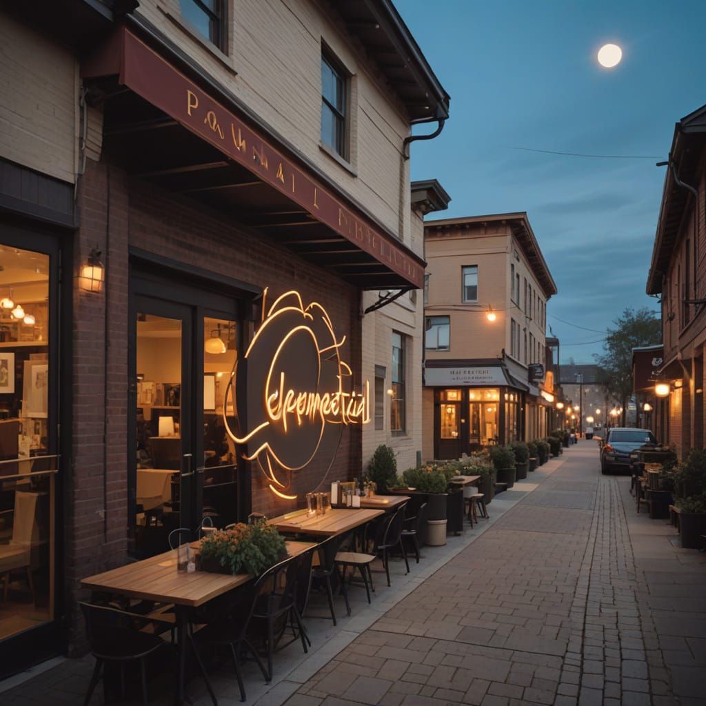 A Minimalist Logo Embracing Warm Tones