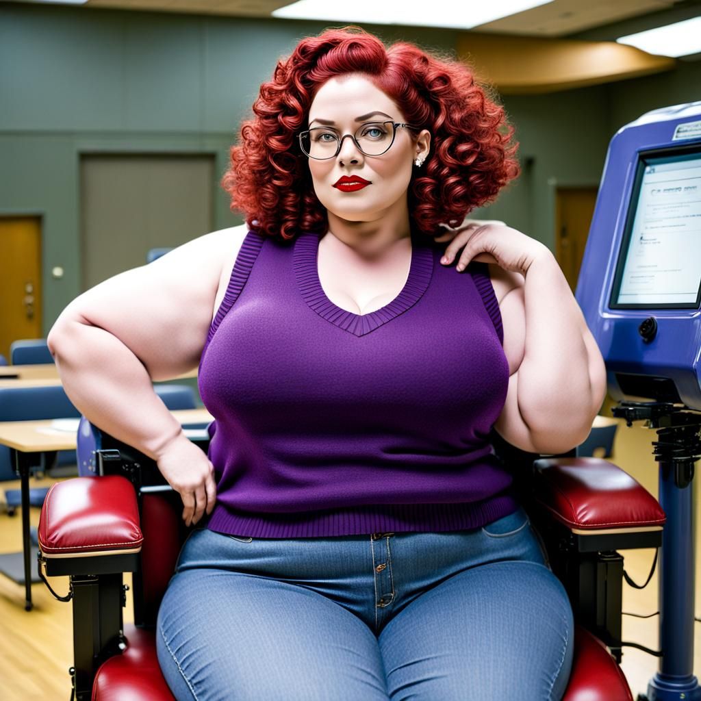 Super-Scientist's Robot Discovery: Detailed Matte Painting