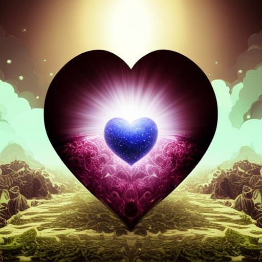 Cosmic Star Rising: Pop Surrealism Digital Illustration