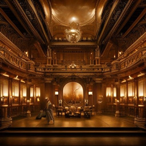 Dramatic Digital Painting of The Rake