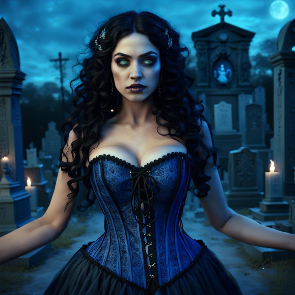 Cajun Witch Summons Ghosts in New Orleans Cemetery