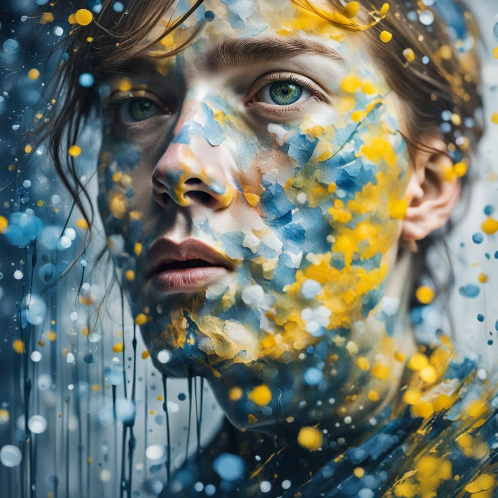 Pixeta Portrait Inspired by Van Gogh and Cecile