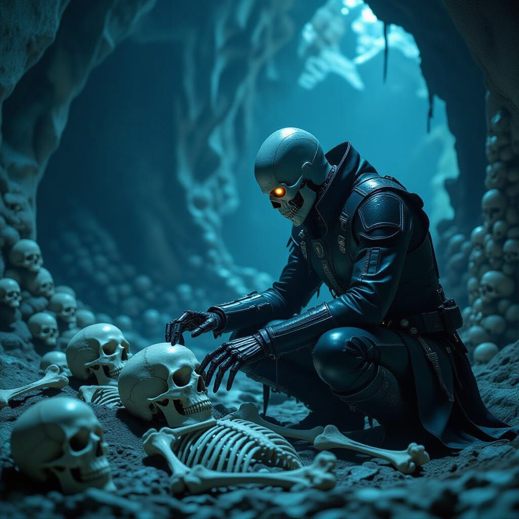 Biomechanical Gravedigger in Subterranean Ossuary