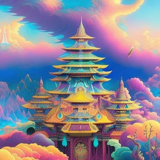 Castle in the clouds