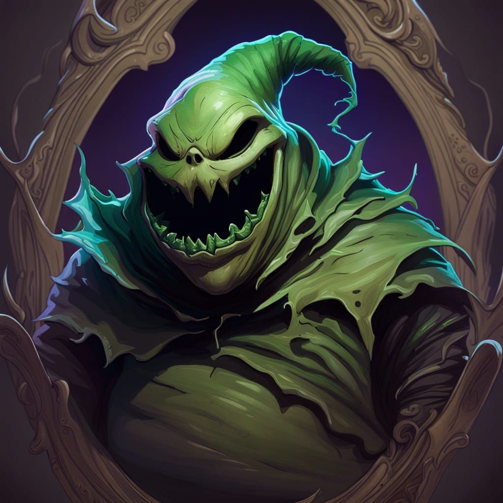Oogie Boogie Human Nightmare Portrait in Unreal Engine