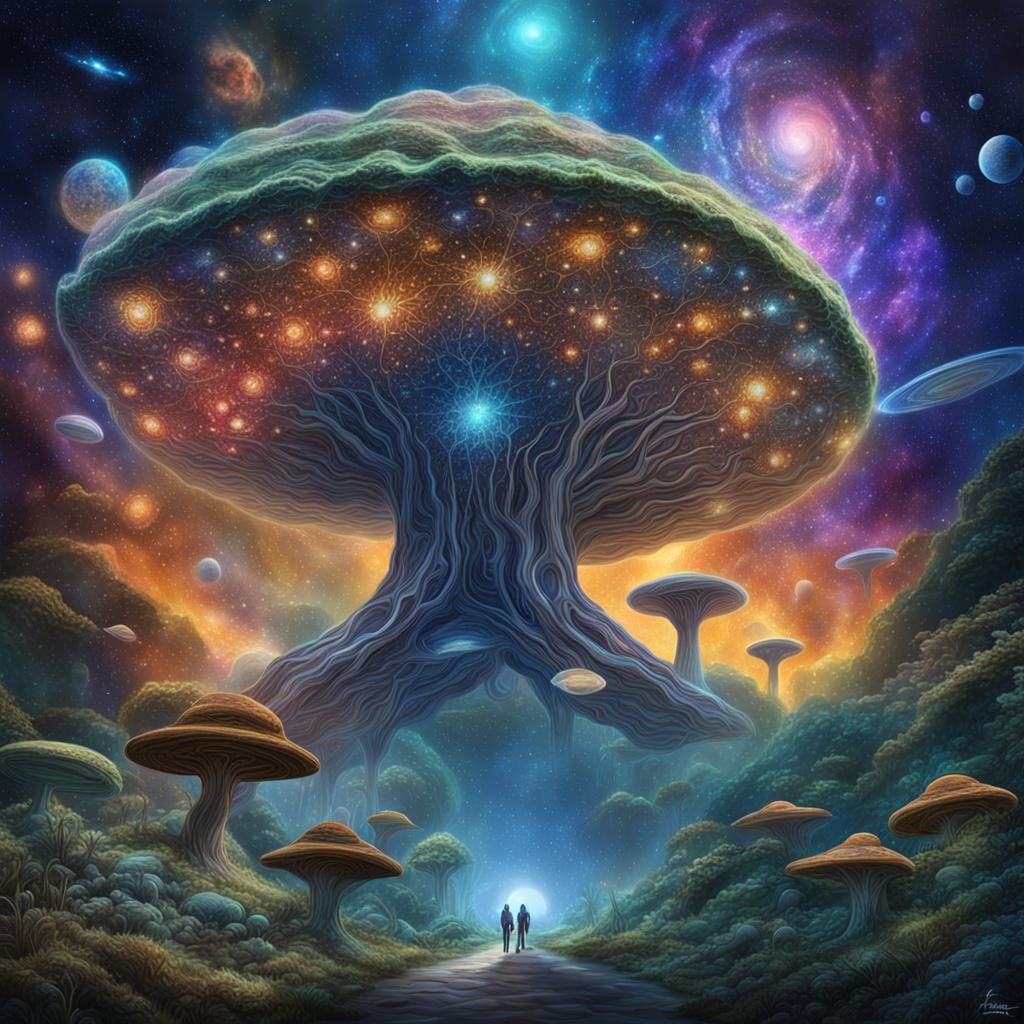 Star Trek Discovery: Mycelial Network as Cosmic Art