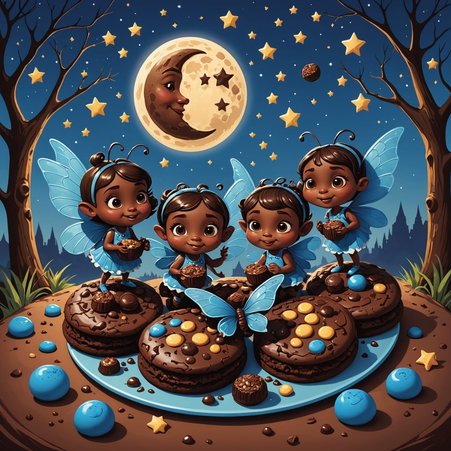 Chocolate Pixies Hide-and-Seek in Chocolate Wonderland