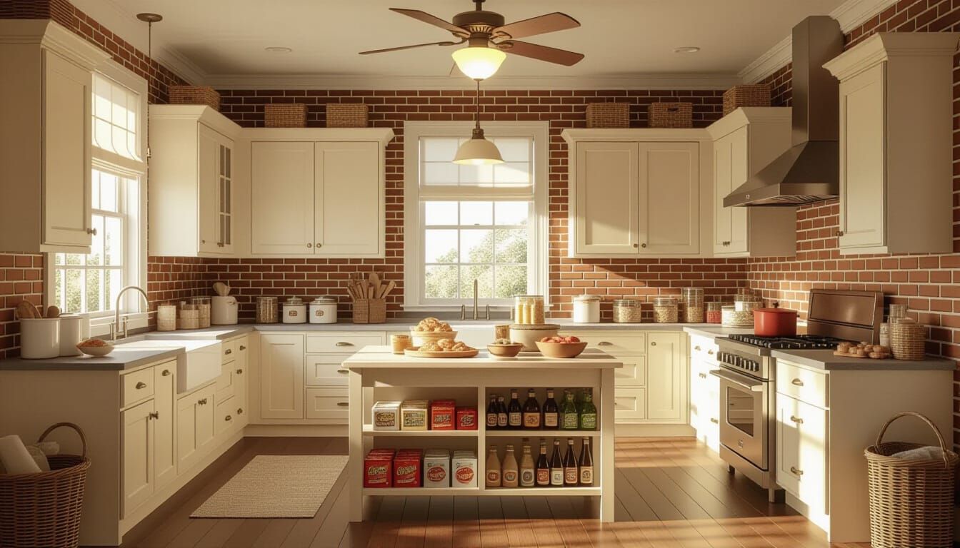 Victorian Storage Room with Abundant Provisions