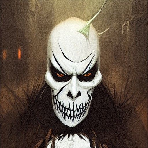 Sinister Jack the Pumpkin King, Greg Rutkowski Style