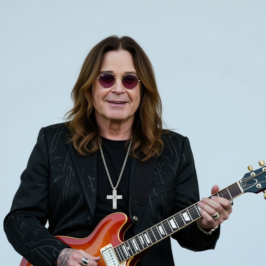 AI Generated Image of Ozzy Osbourne