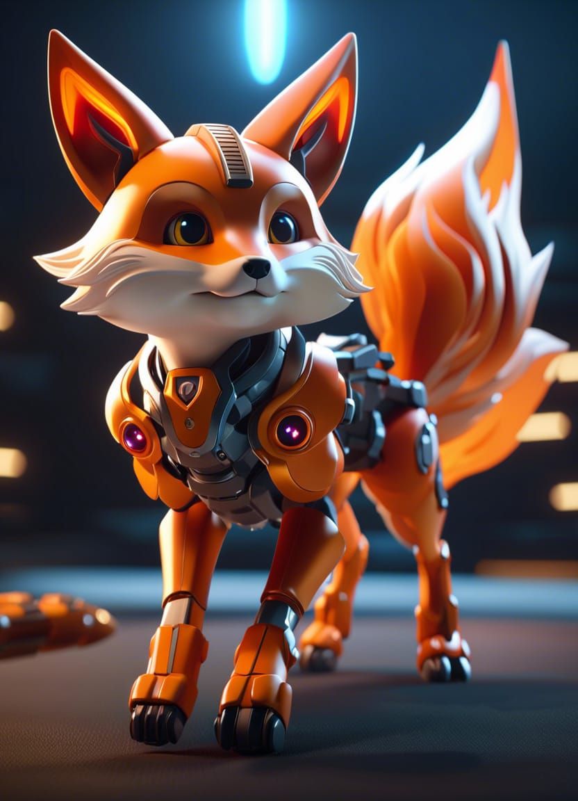 Nine-tailed fox pet!