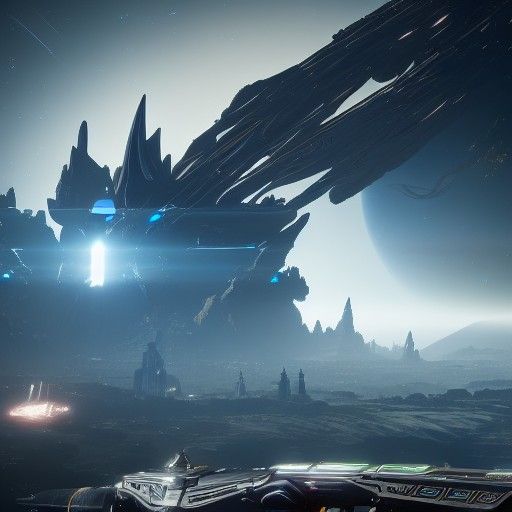 Atheon Time's Conflux in 4K Digital Matte Painting