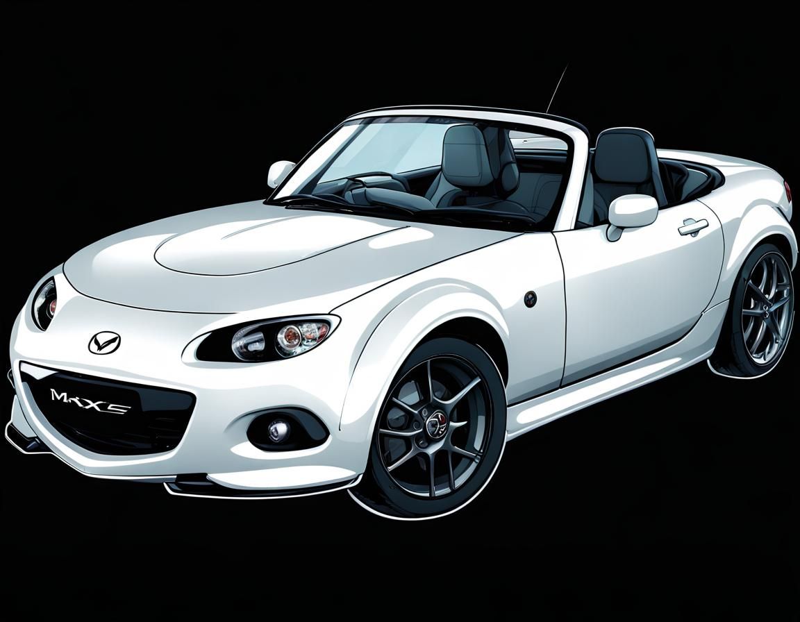 2013 Mazda MX-5 in Anime Style