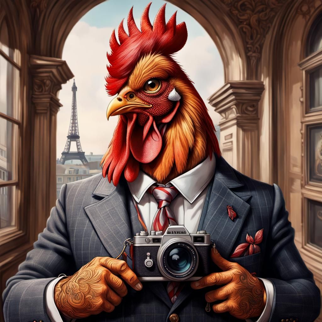 The country's mascot visits its capital