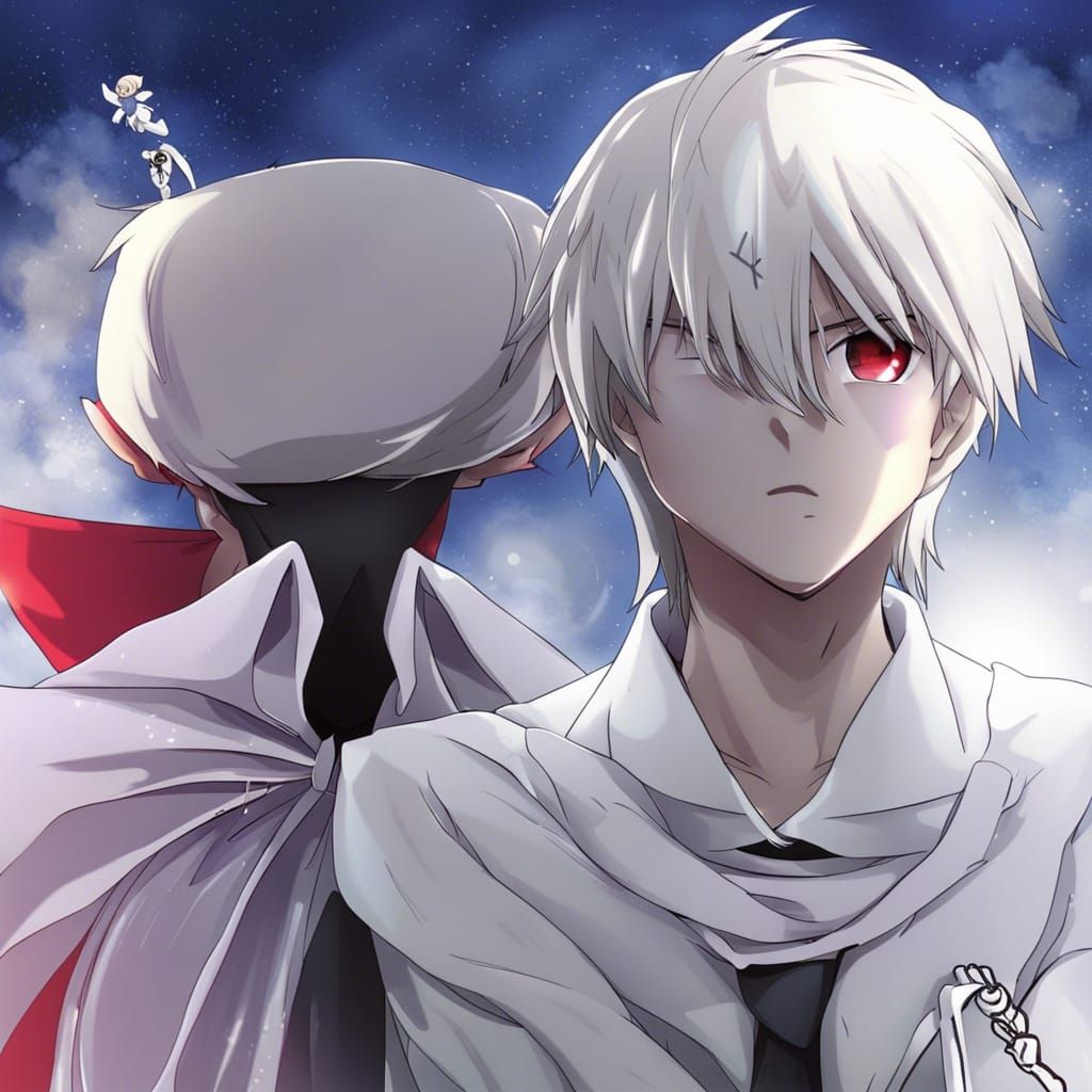 Angels and Demons in Anime Style