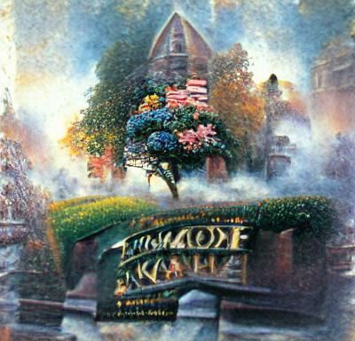 Idyllic Impressionistic Landscape