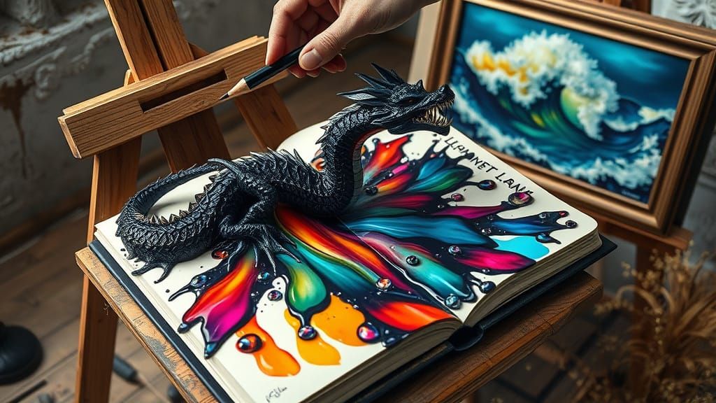 The Ink Comes To Life
