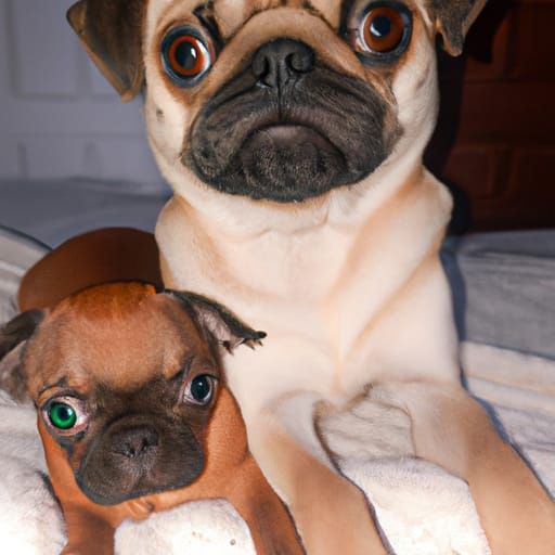 Pug and Chihuahua Mix Puppies: AI Vision
