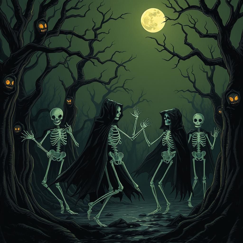 Spooky Scary Skeletons