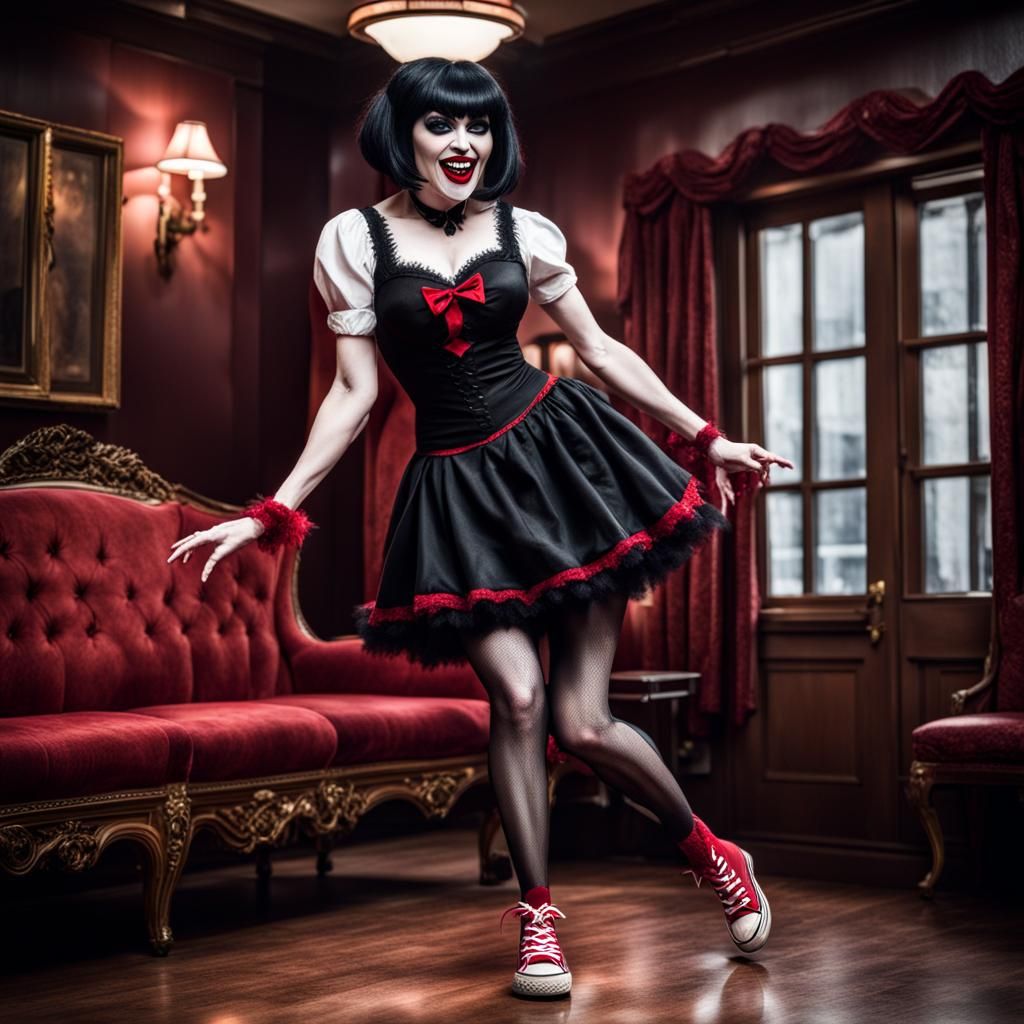 Mavis from Hotel Transylvania Cosplay Dance